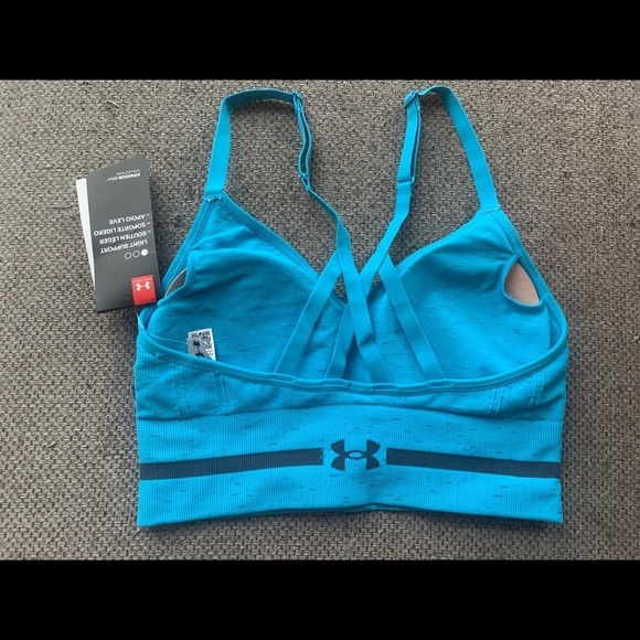 NWT Under Armour Women's Seamless Low Impact sports bra X-Small - Picture 6 of 7